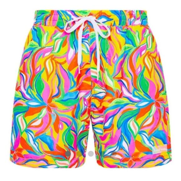 Kulani Kinis Swim Trunks Tropical Illusion Size XL New With Tags - Picture 5 of 8